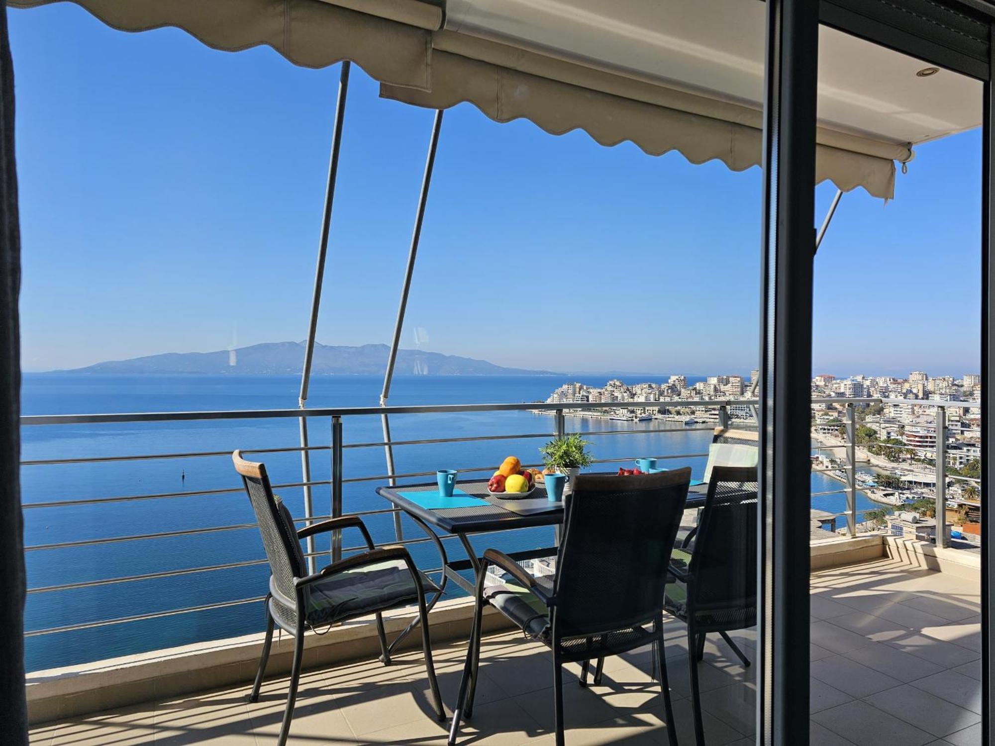 Wonderful View Apartments Sarandë Exterior foto